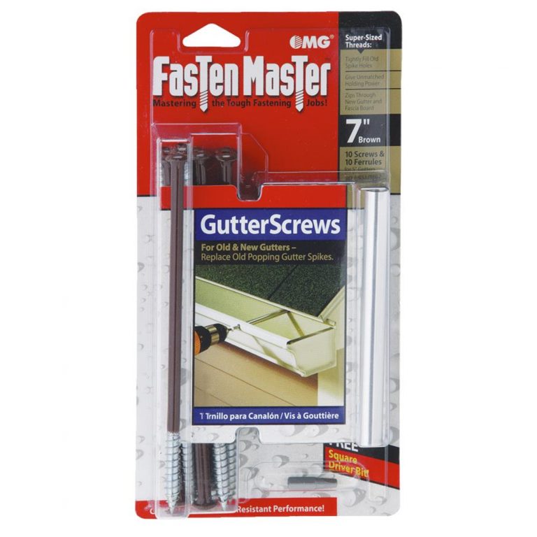 Fastenmaster OMG FMGUT00710BR Fastenmaster Gutter Screw Family Hardware