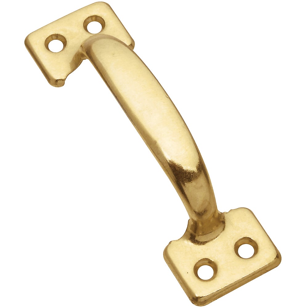National V170 4 In. Bright Brass Window Sash Lift Family Hardware