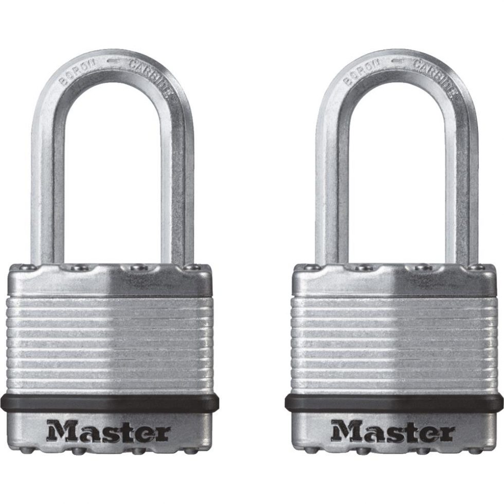 Master Lock M1XTLF Master Lock Magnum DualArmor Keyed Padlock Family Hardware