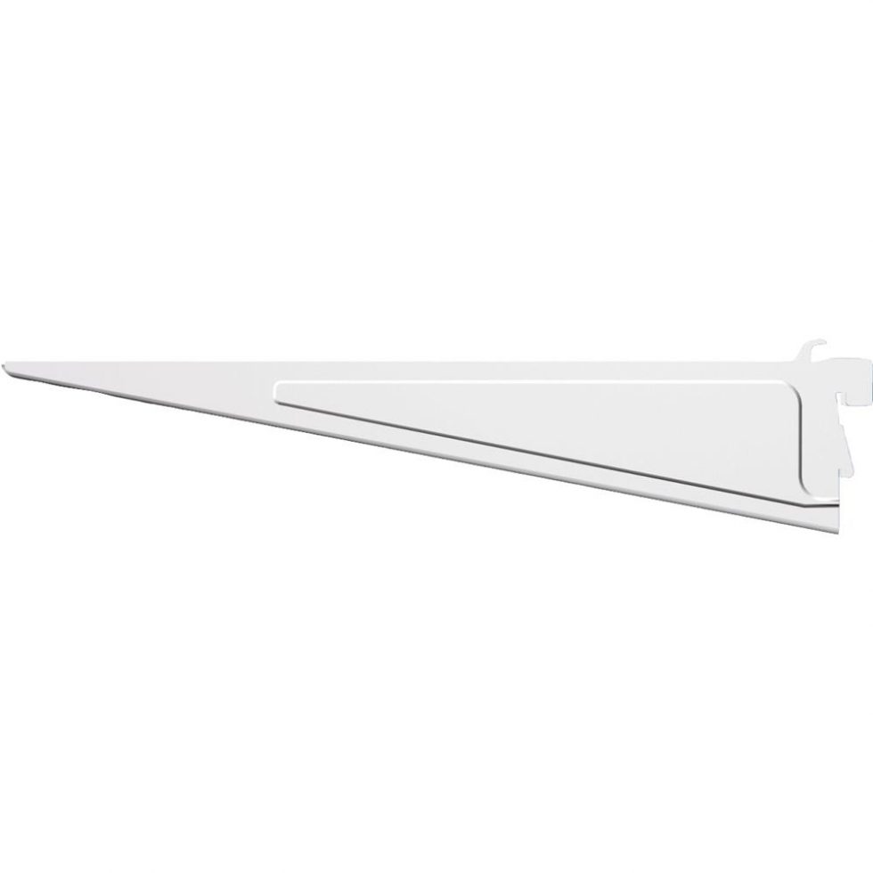 ClosetMaid 285300 Closetmaid ShelfTrack White Shelf Bracket Family