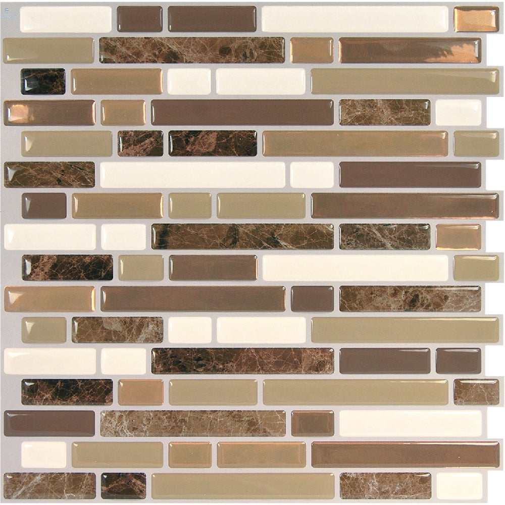 Smart Tiles SM1106G01QG Smart Tiles Original Peel & Stick Backsplash