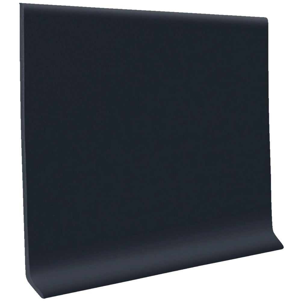 Roppe 4 In. x 20 Ft. Roll Black Vinyl SelfStick Wall Cove Base