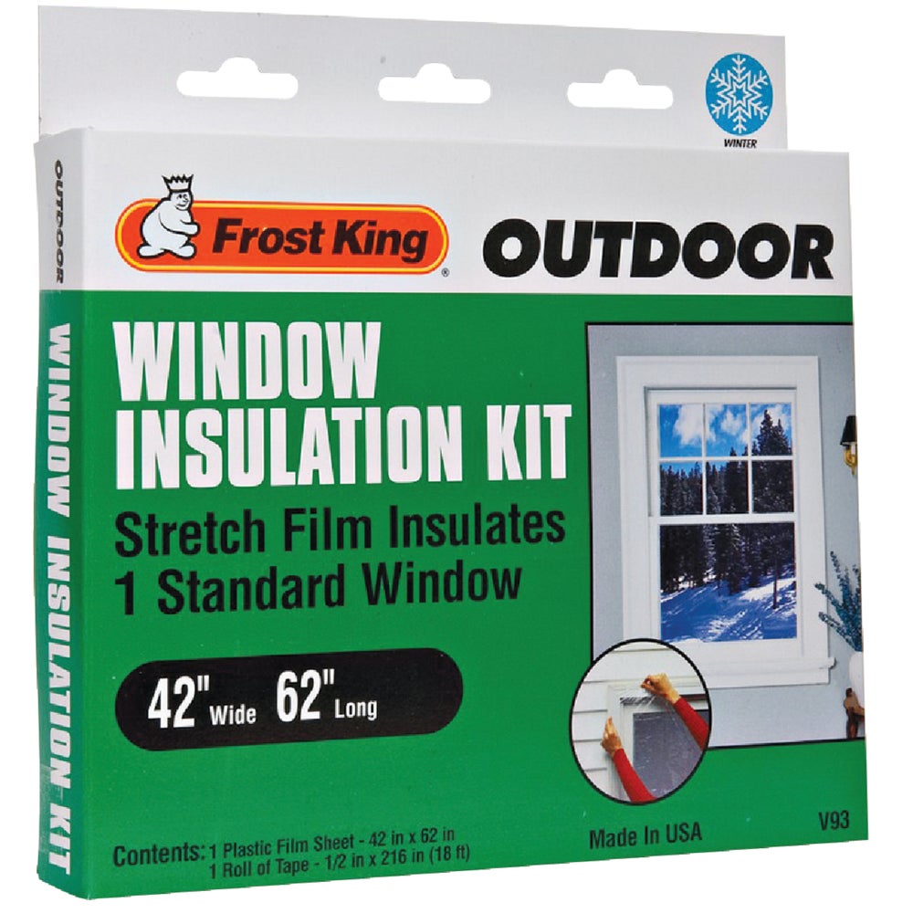 Thermwell Products Co. V93H Frost King Window Outdoor Stretch Film Kit