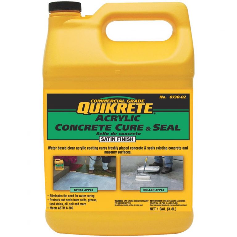 Quikrete Clear Satin Concrete Sealer, 1 Gal. Family Hardware