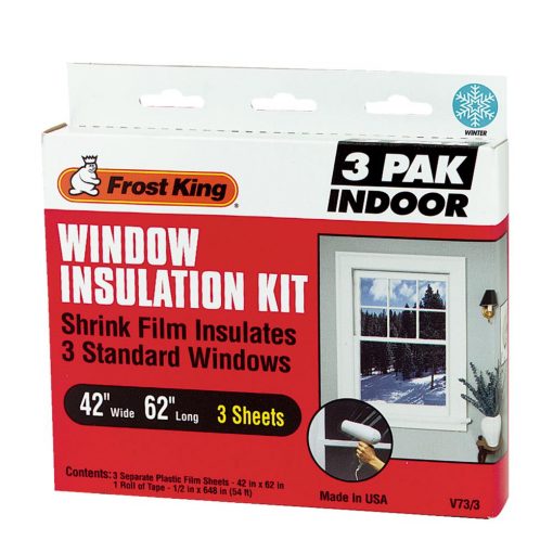 Thermwell Products Co. V73/3H Frost King Indoor Shrink Film Window Kit