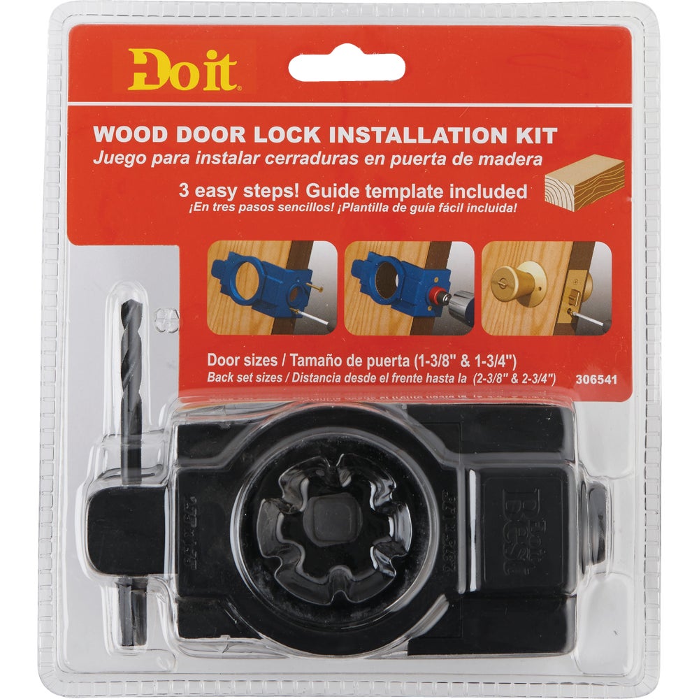 Mibro/GS 301721DB Do it Carbon Door Lock Installation Kit Family Hardware
