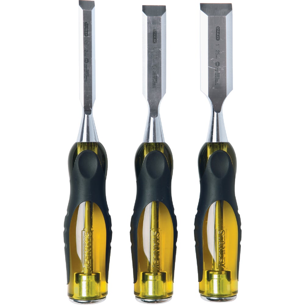 Stanley 16970 Stanley FatMax 3Piece Wood Chisel Set Family Hardware