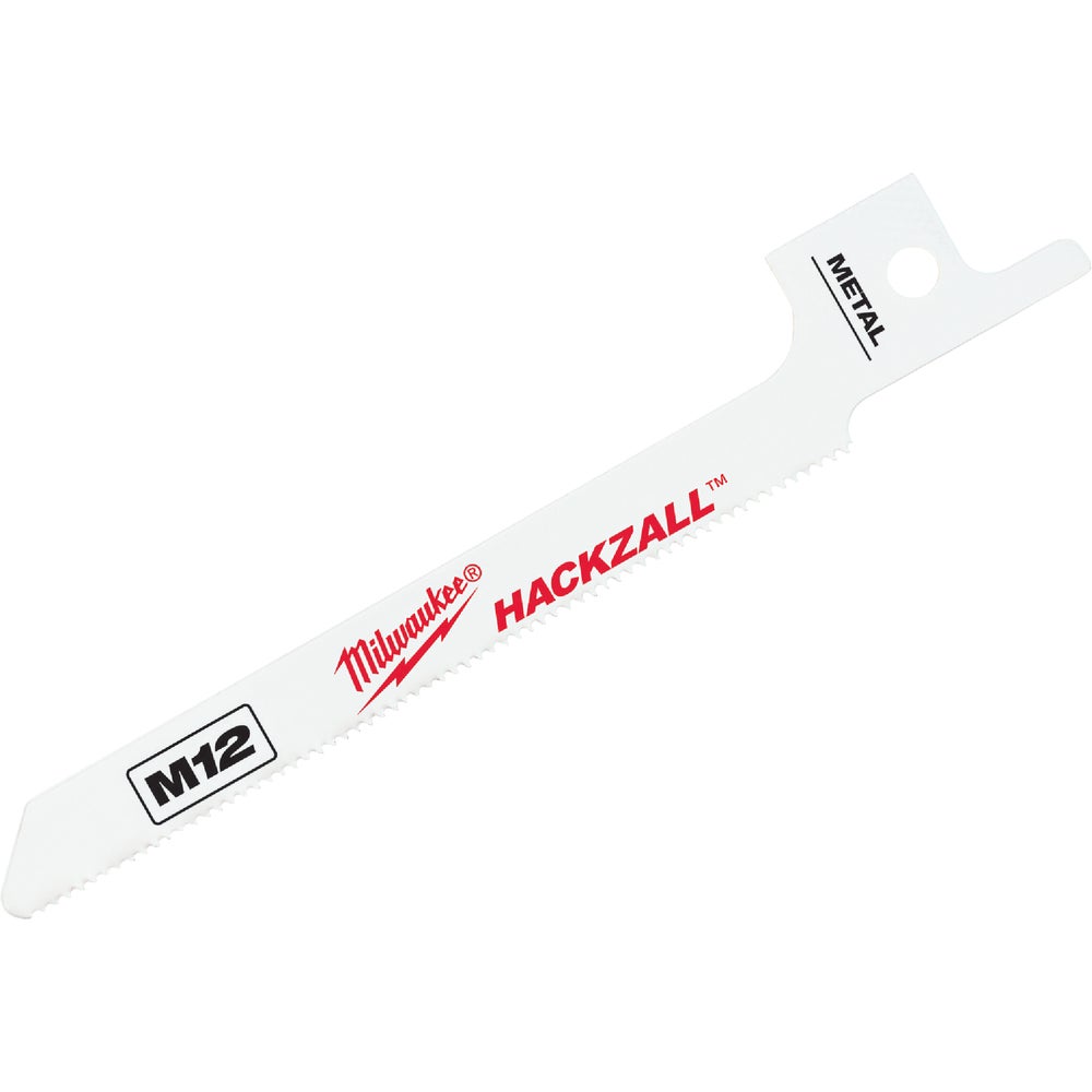 Milwaukee Hackzall 31/2 In. 20 TPI Metal Mini Reciprocating Saw Blade (5Pack) Family Hardware