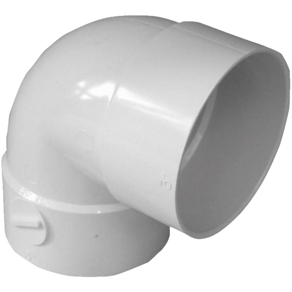IPEX USA LLC 414153BC IPEX Canplas 90 Deg. PVC Sewer & Drain Short Turn