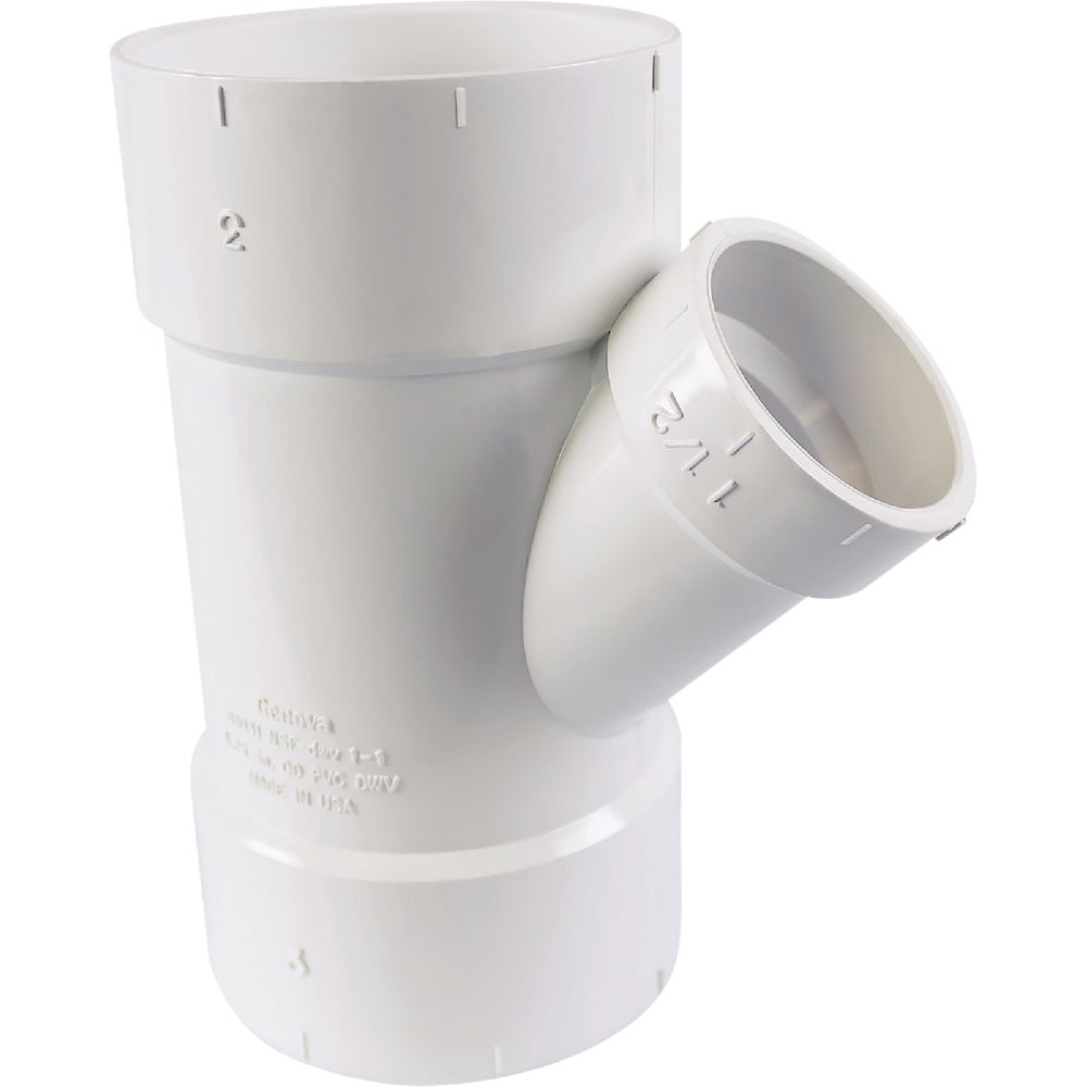 Charlotte Pipe PVC 01601 0600HA Charlotte Pipe Reducing Wye Family