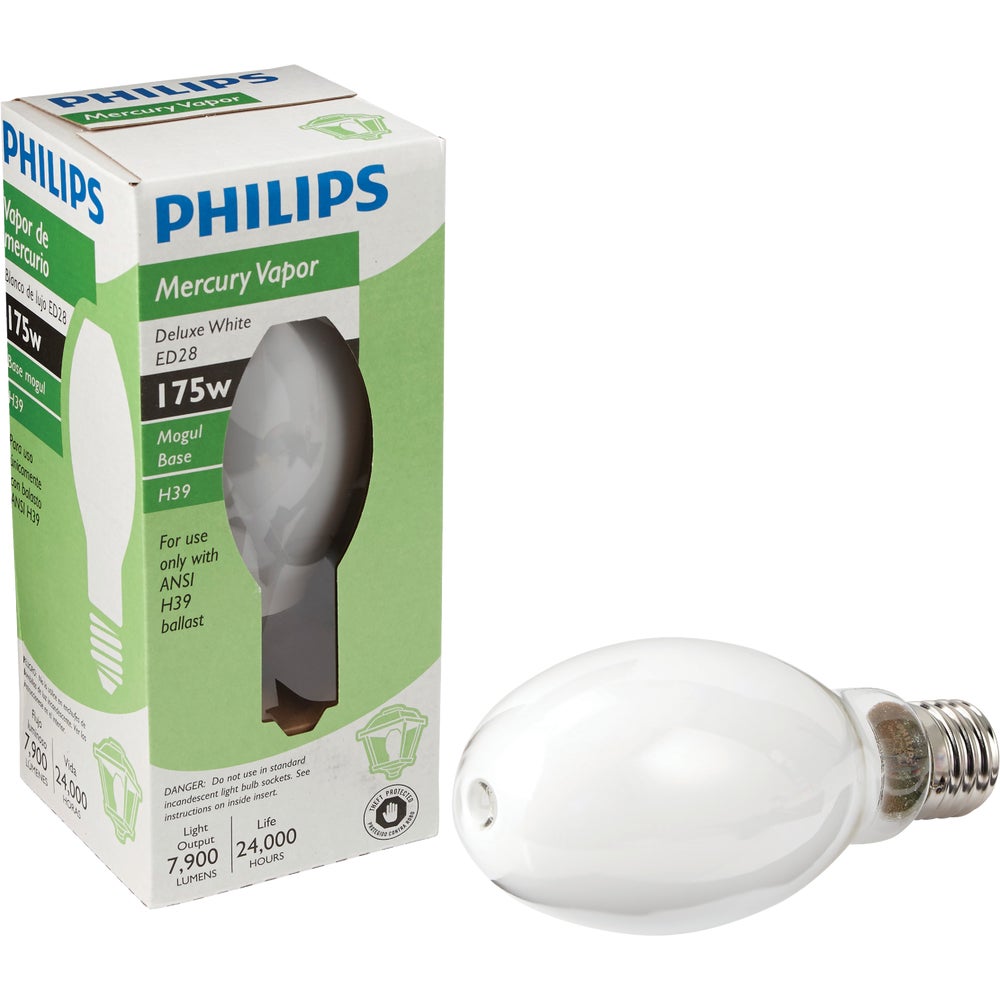 Philips Lighting Co 140798 Philips ED28 Mogul Screw Mercury Vapor High