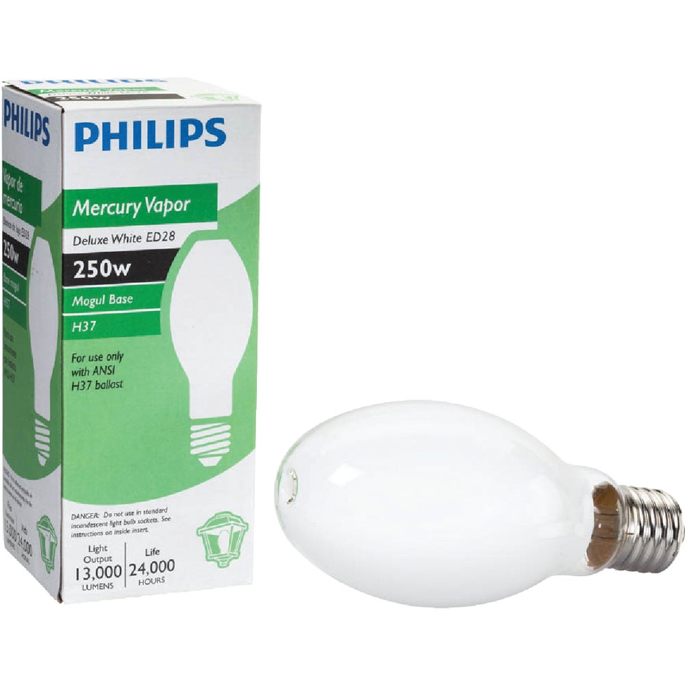 Philips Lighting Co 140806 Philips ED28 Mogul Screw Mercury Vapor High