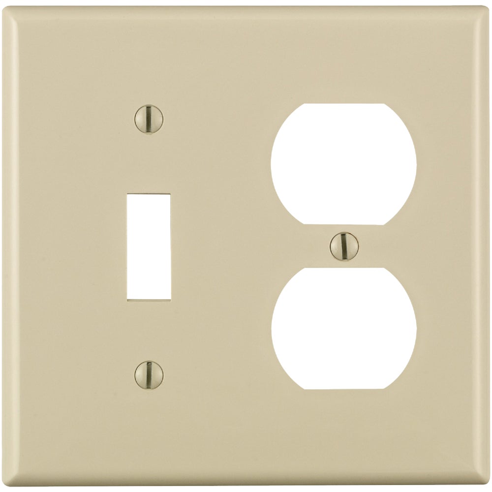 Leviton 01480705OOT Leviton Commercial Grade Combination Wall Plate