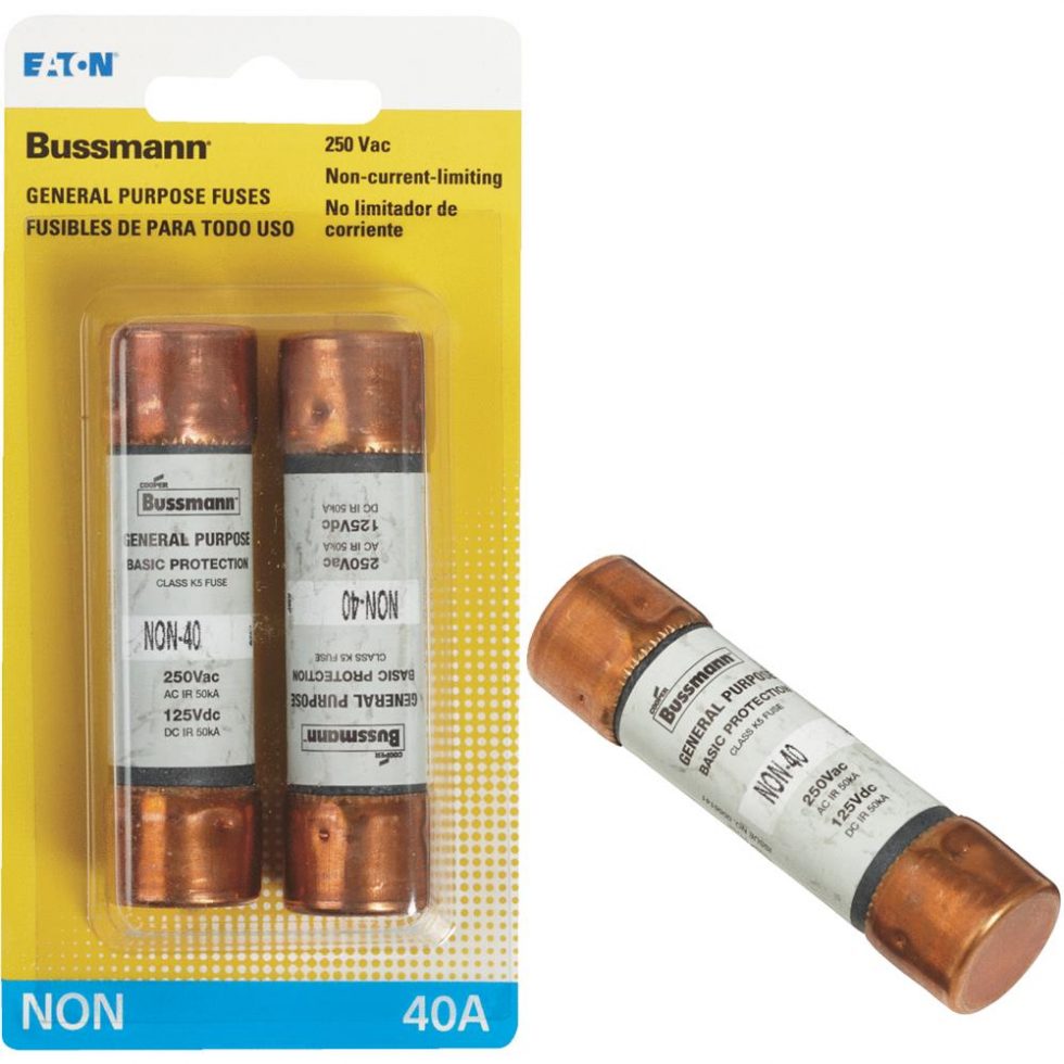 Bussmann BP/NON40 Bussmann NON Cartridge Fuse Family Hardware
