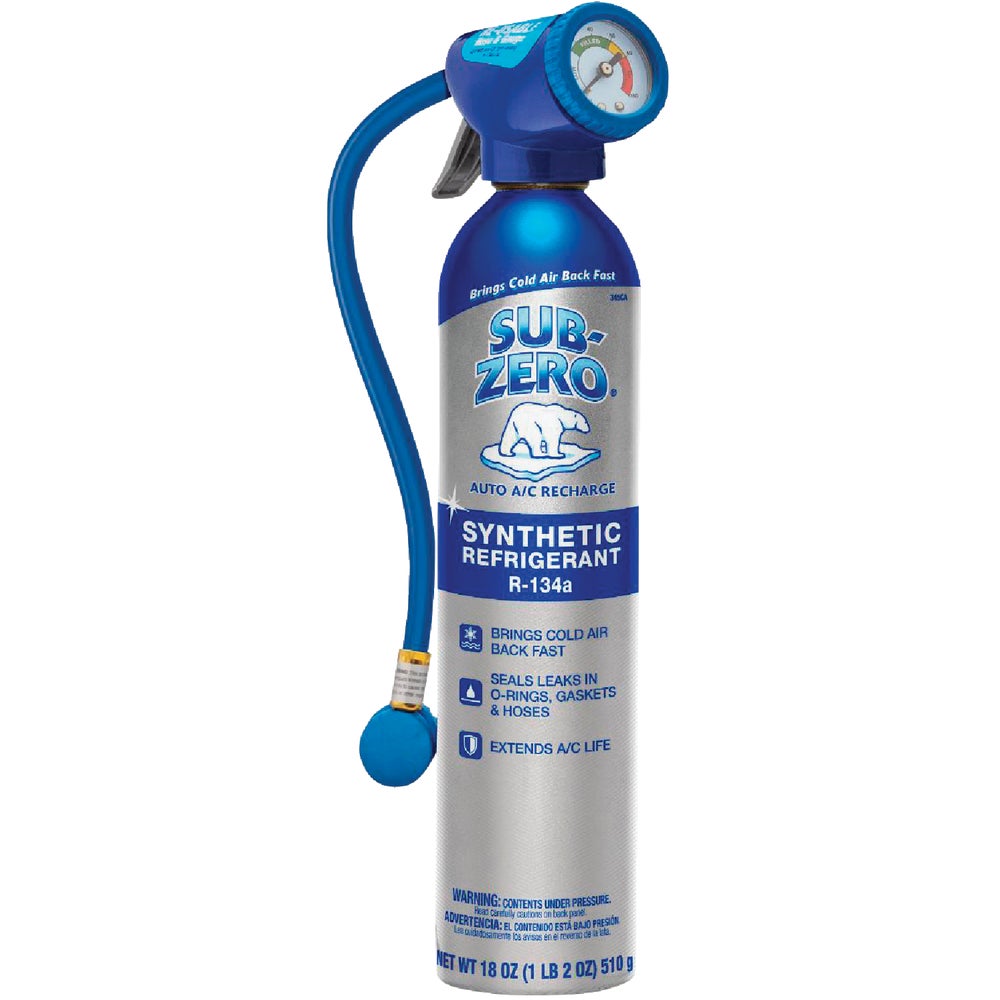 Quest SubZero 19 Oz. R134a Synthetic Refrigerant Family Hardware