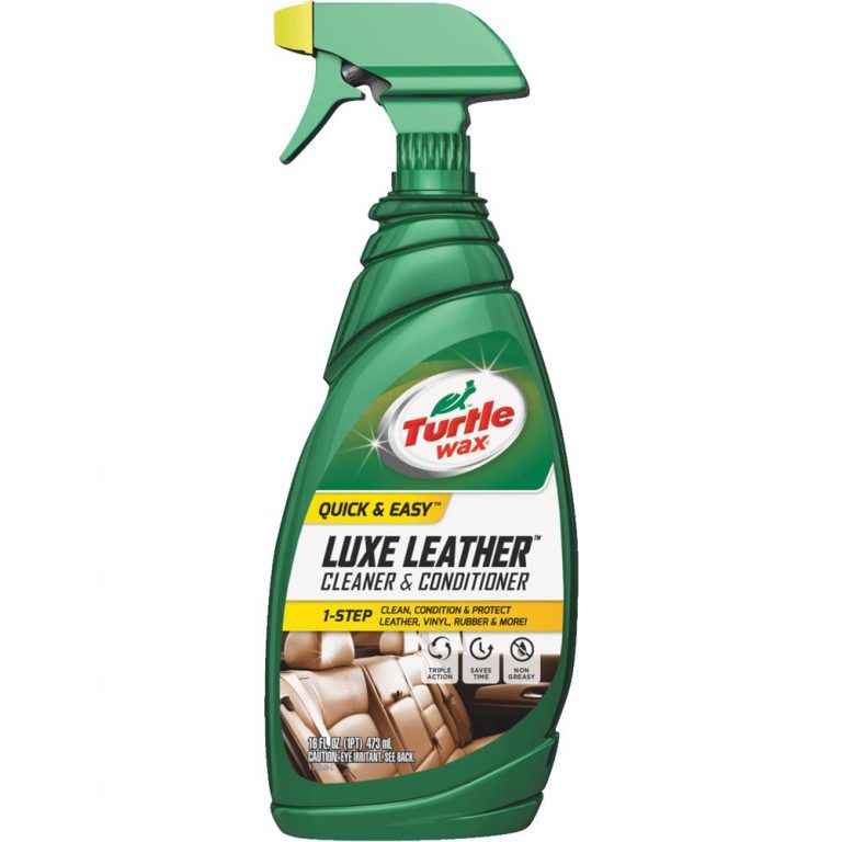 Turtle Wax Luxe Leather 16 Oz.Trigger Spray Leather Cleaner Family Hardware