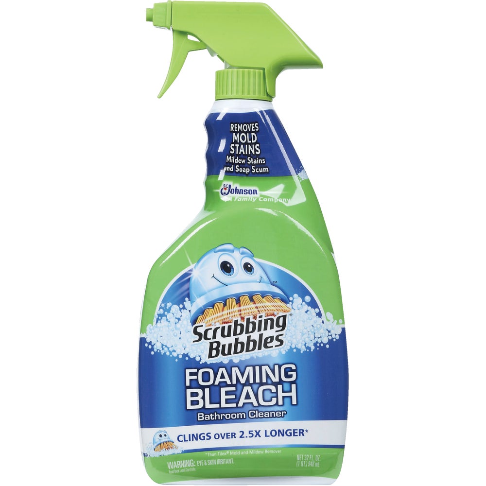 Johnson S C Inc 70809 Scrubbing Bubbles Foaming Bleach Bathroom Cleaner