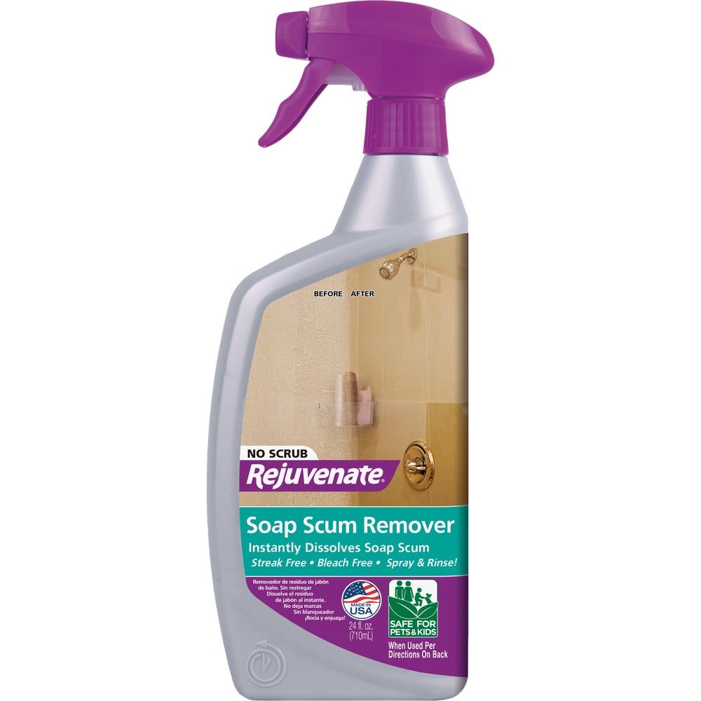 Rejuvenate 24 Oz. No Scrub Soap Scum Remover Family Hardware