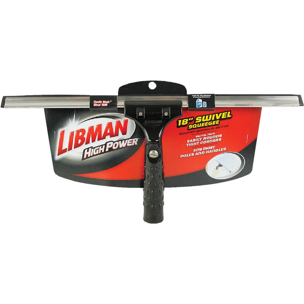Libman High Power 18 In. Rubber Squeegee Family Hardware