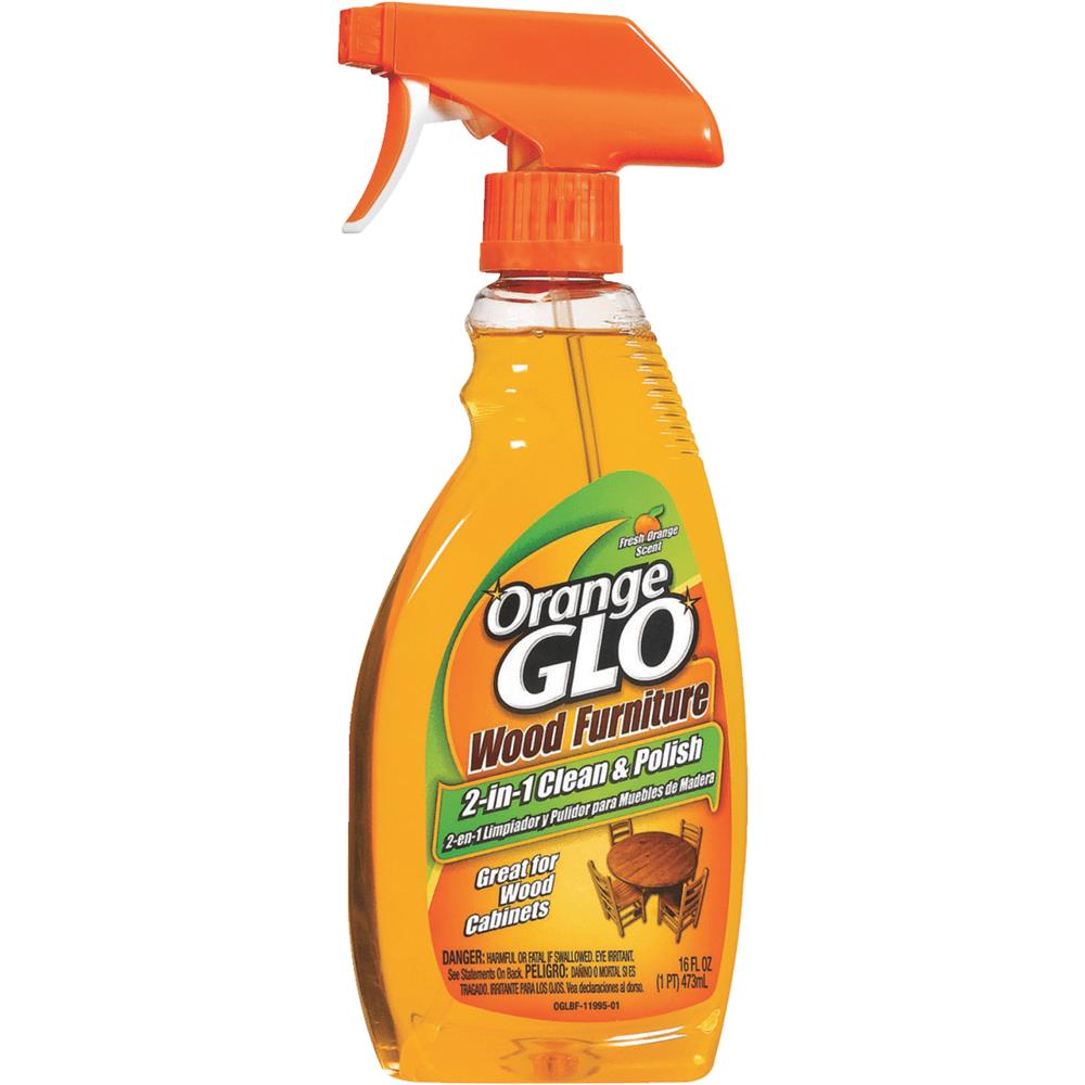 Orange Glo 16 Oz. Wood Furniture Cleaner & Polish Family Hardware
