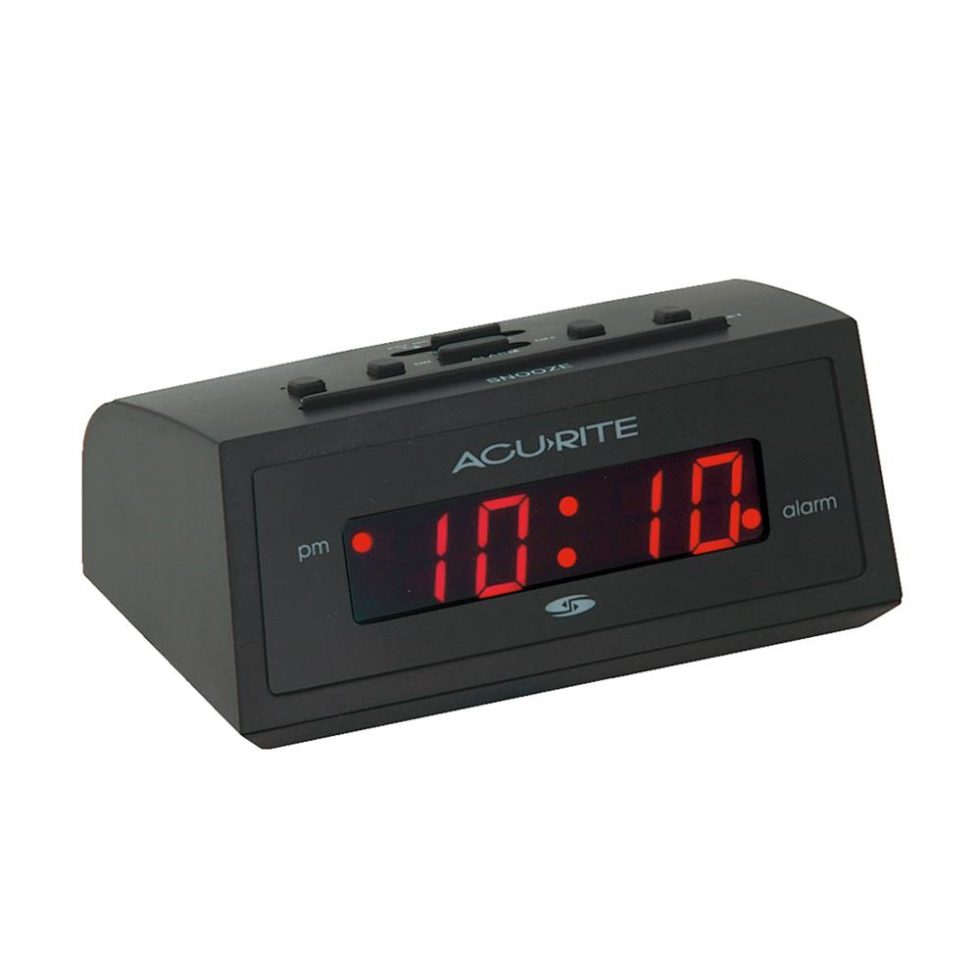Chaney Instrument 13002A3 AcuRite Challenger Electric Alarm Clock