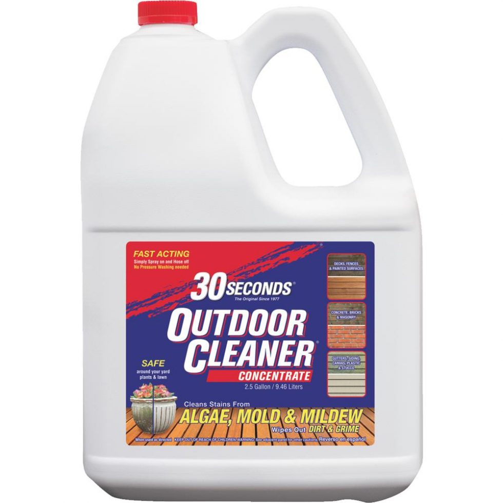 30 SECONDS Cleaners 2.5G30S 30 seconds Outdoor Cleaner Algae, Mold