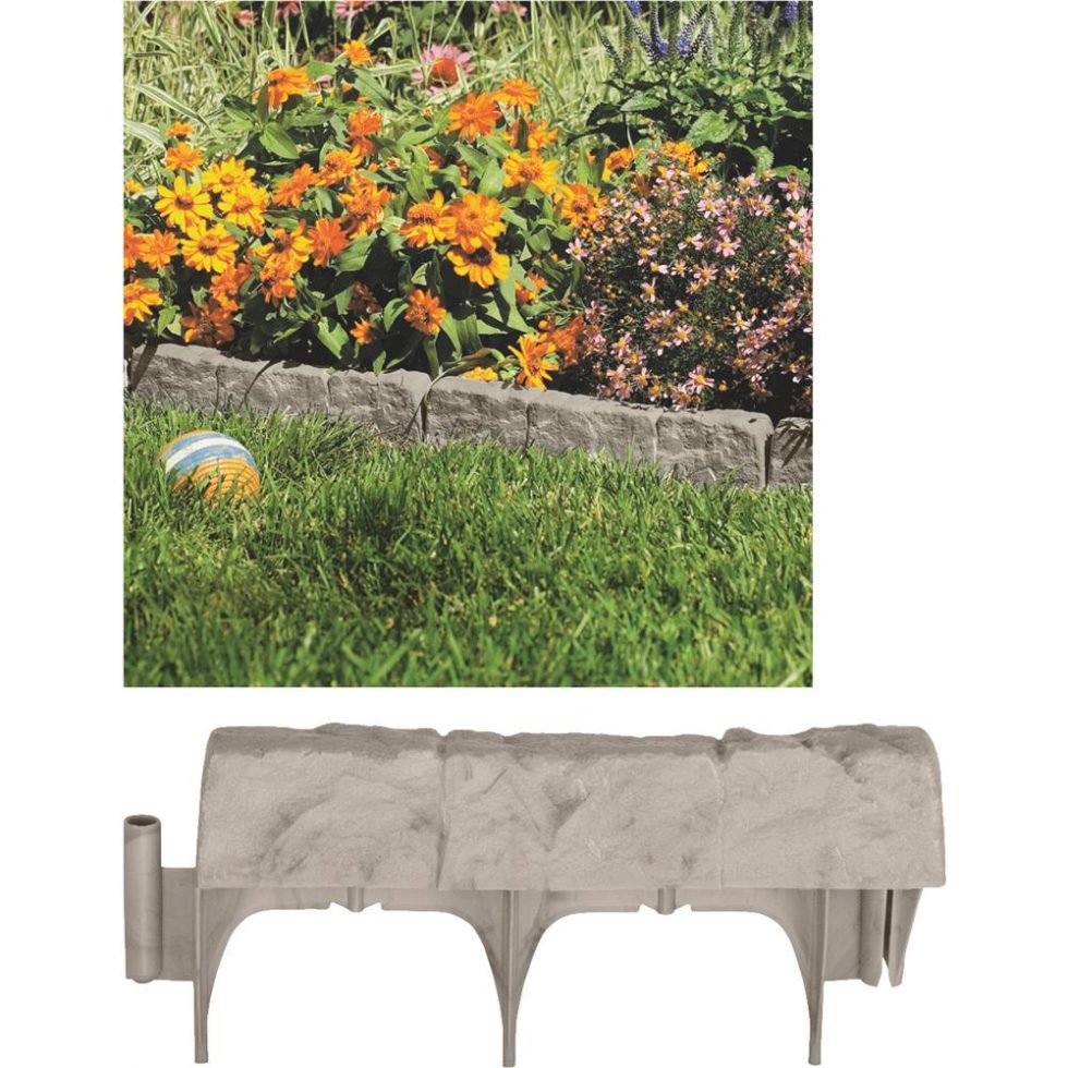 Suncast Corp. BSE10TG Suncast Border Stone Lawn Edging Family Hardware