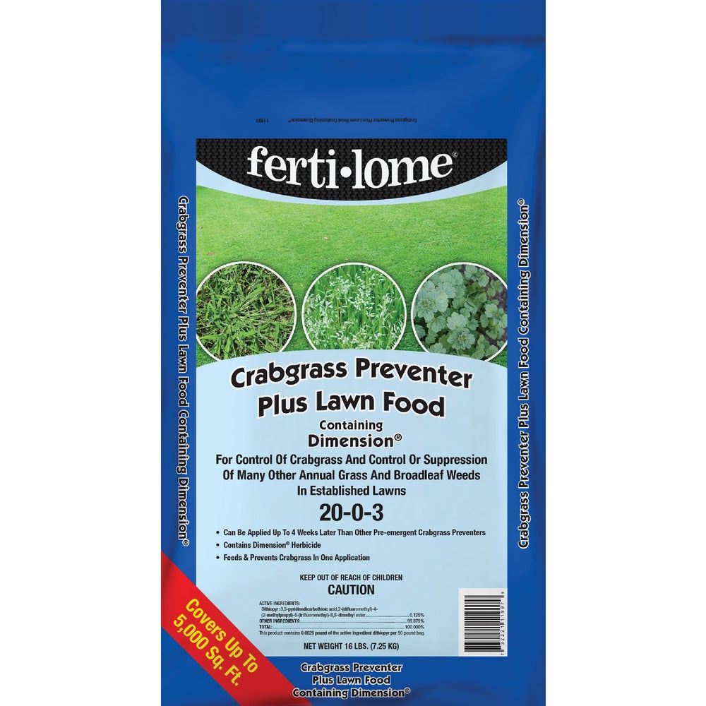 VPG Fertilome 11907 Fertilome Lawn Fertilizer With Crabgrass Preventer
