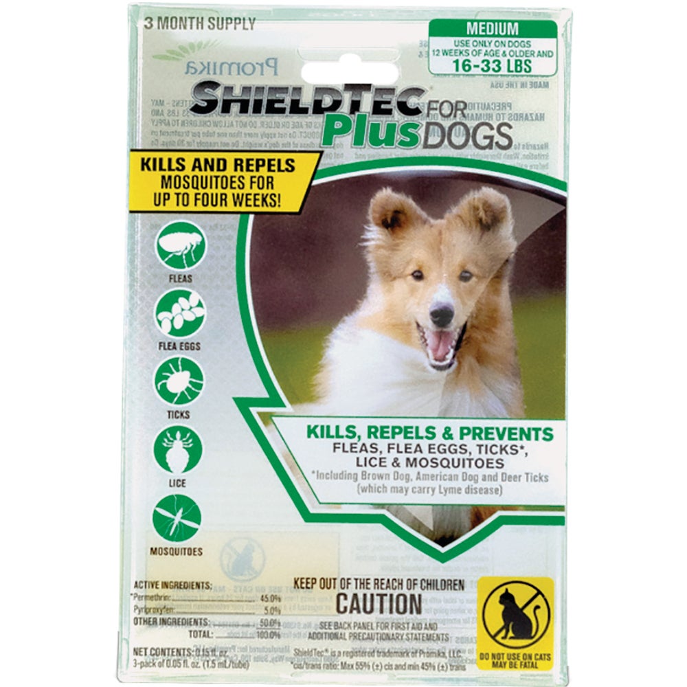 Promika 511164 ShieldTec Plus Flea & Tick Treatment For Dogs Family