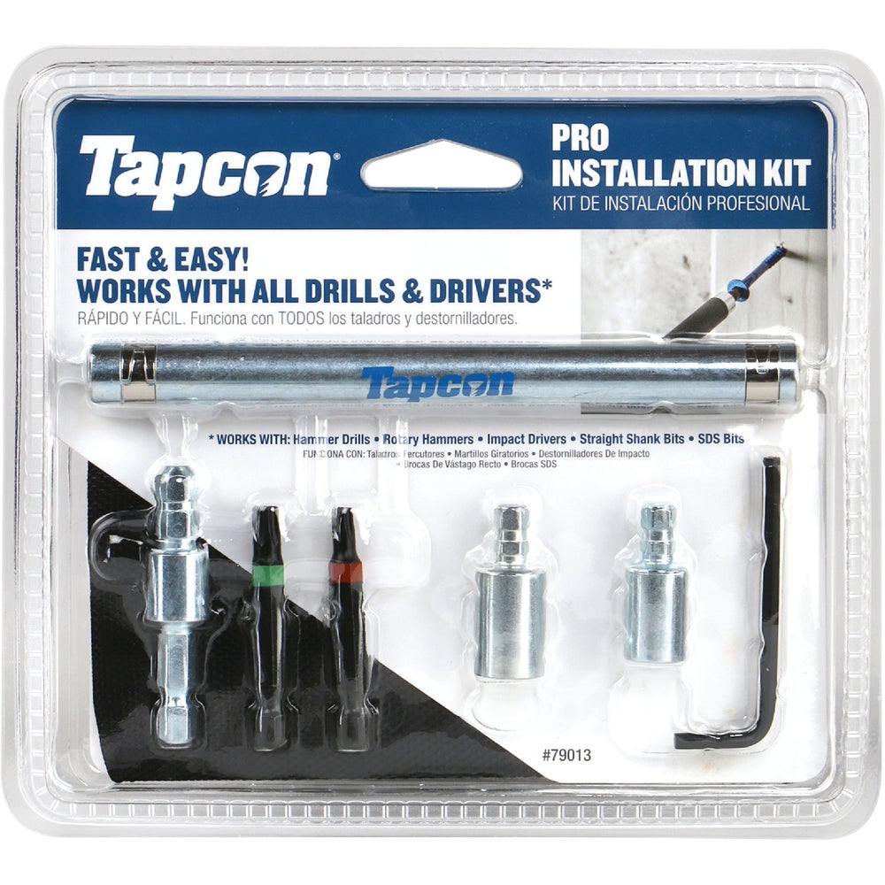 Tapcon Masonry Drill Set with Star Bit (8Piece) Family Hardware