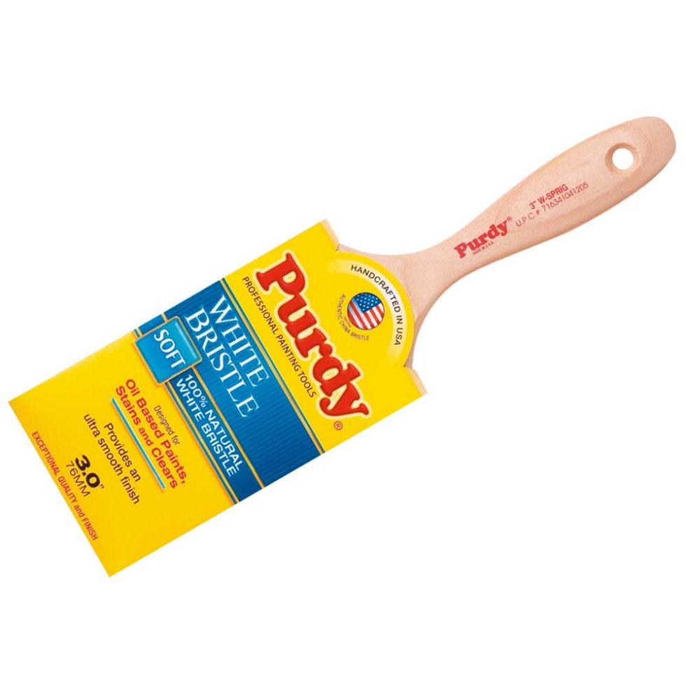 Purdy Corp. 144380430 Purdy White Bristle Sprig Paint Brush Family