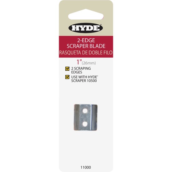 Hyde 1 In. 2Edge Replacement Scraper Blade Family Hardware