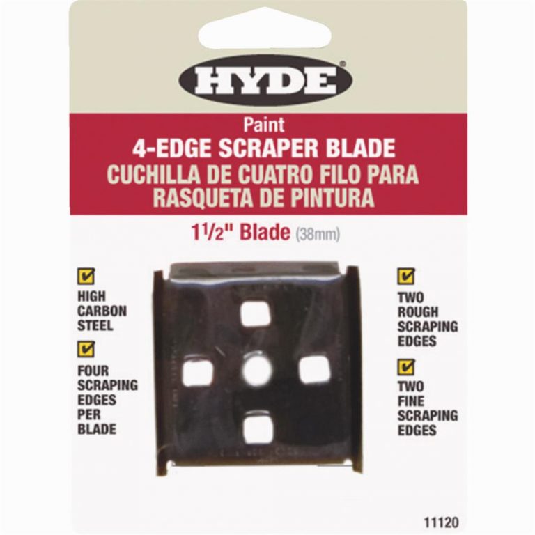 Hyde Tools 11120 Hyde 4Edge Replacement Scraper Blade Family Hardware