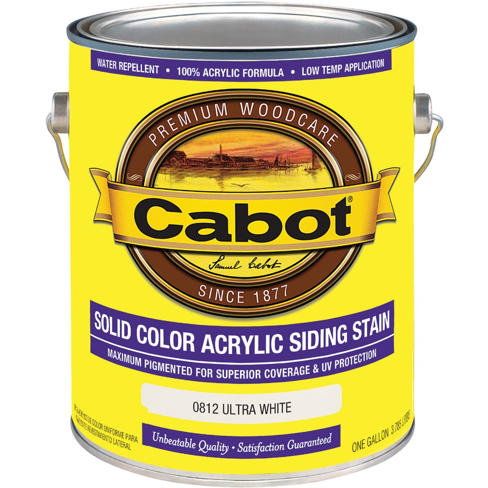 Valspar/Cabot Inc. 140.0000812.007 Cabot Solid Color Acrylic Siding