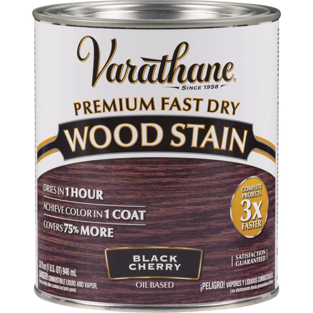 Varathane Fast Dry Black Cherry Urethane Modified Alkyd Interior Wood