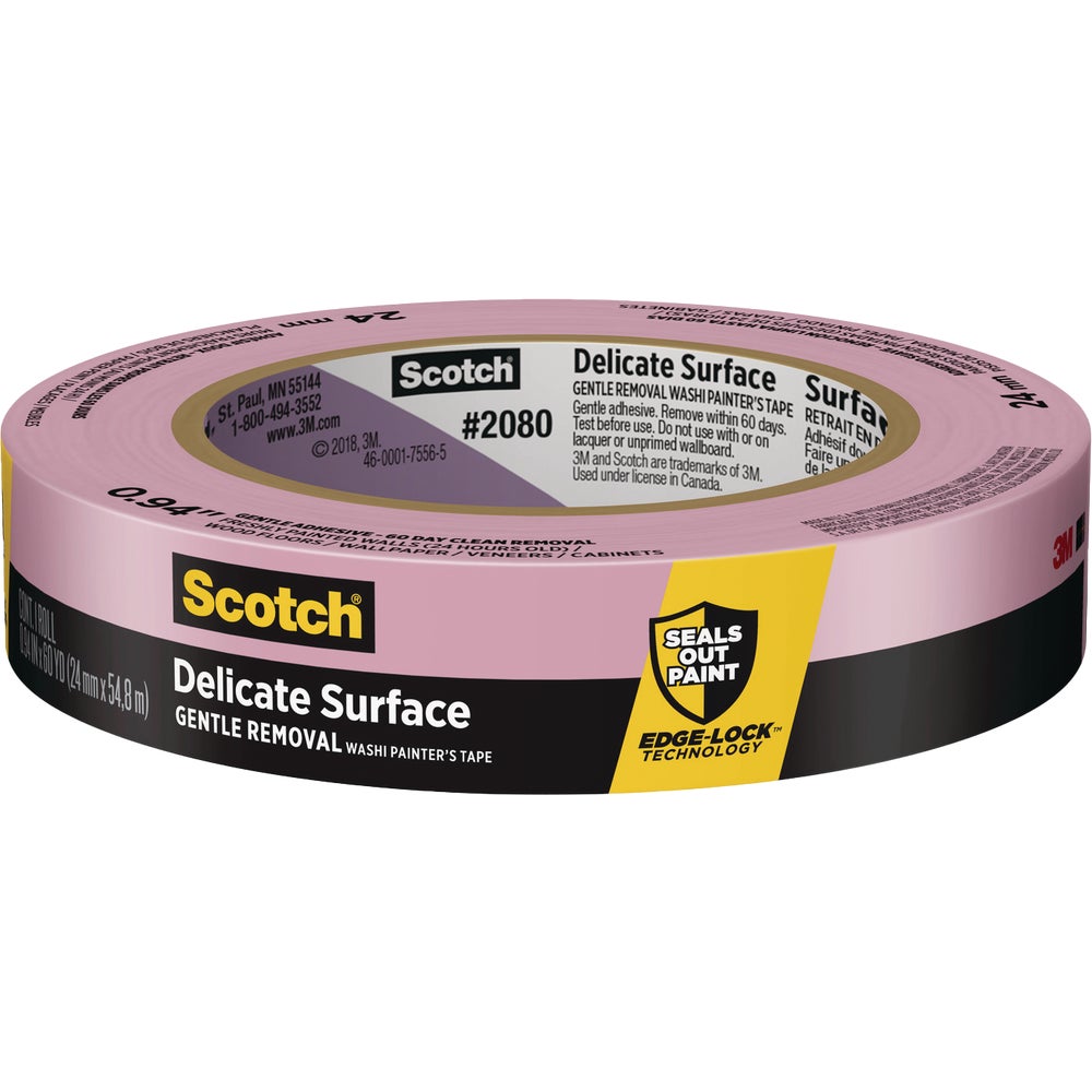 3M 208024NC 3M Scotch Delicate Surface Painter's Tape Family Hardware
