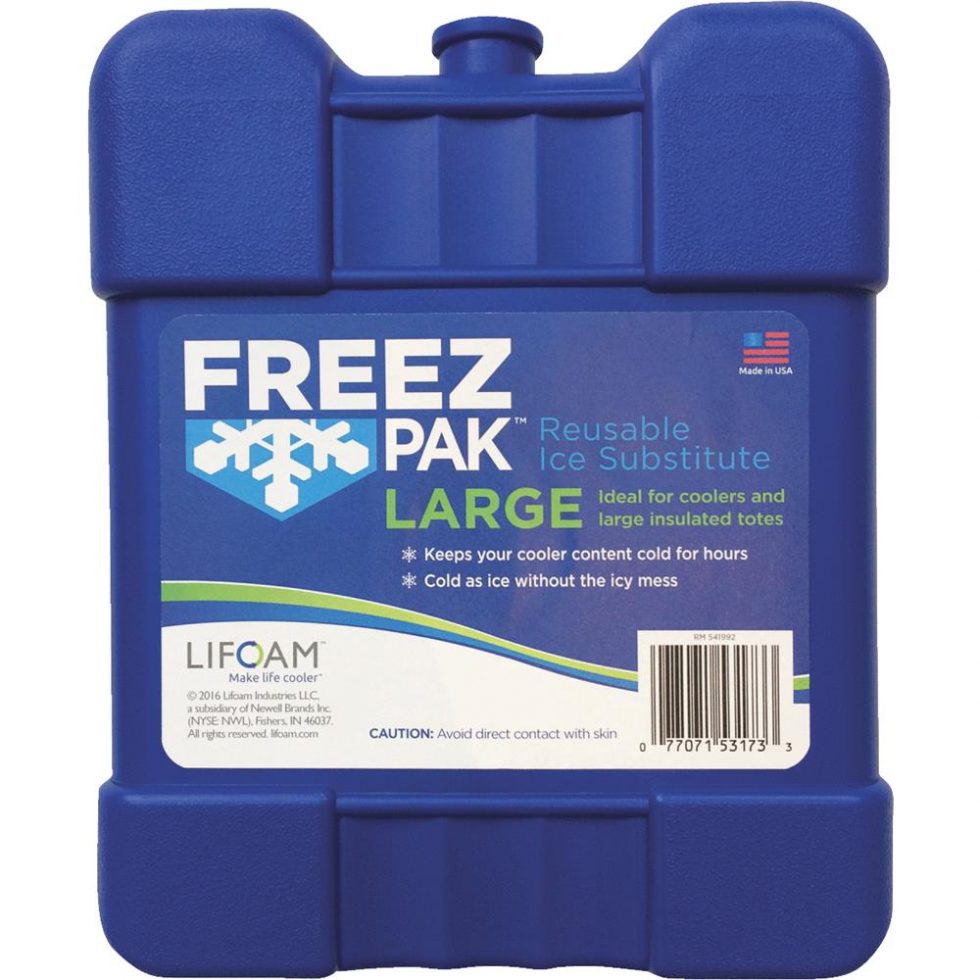 Lifoam Div. Life Like 1035041 Lifoam Freez Pak Reusable Cooler Ice Pack Family Hardware